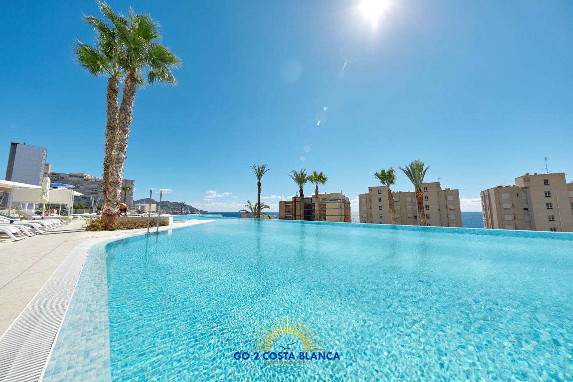 Appartement Sunset Cliffs Deluxe à Benidorm Extérieur photo